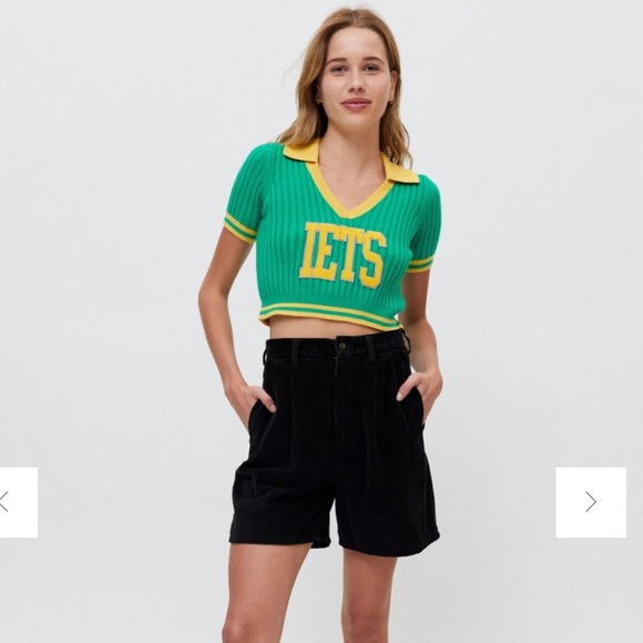 IETS FRANS ribbed collared varsity polo from Urban outfitters women’s size small - Picture 3 of 8
